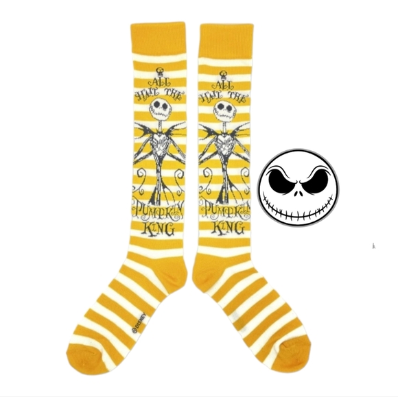 Nightmare Before Christmas Knee-High Socks - Picture 1 of 8